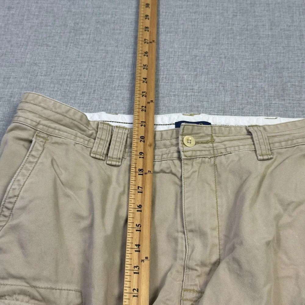 Polo Ralph Lauren Cargo Shorts Mens 38 Beige Canvas Military 10